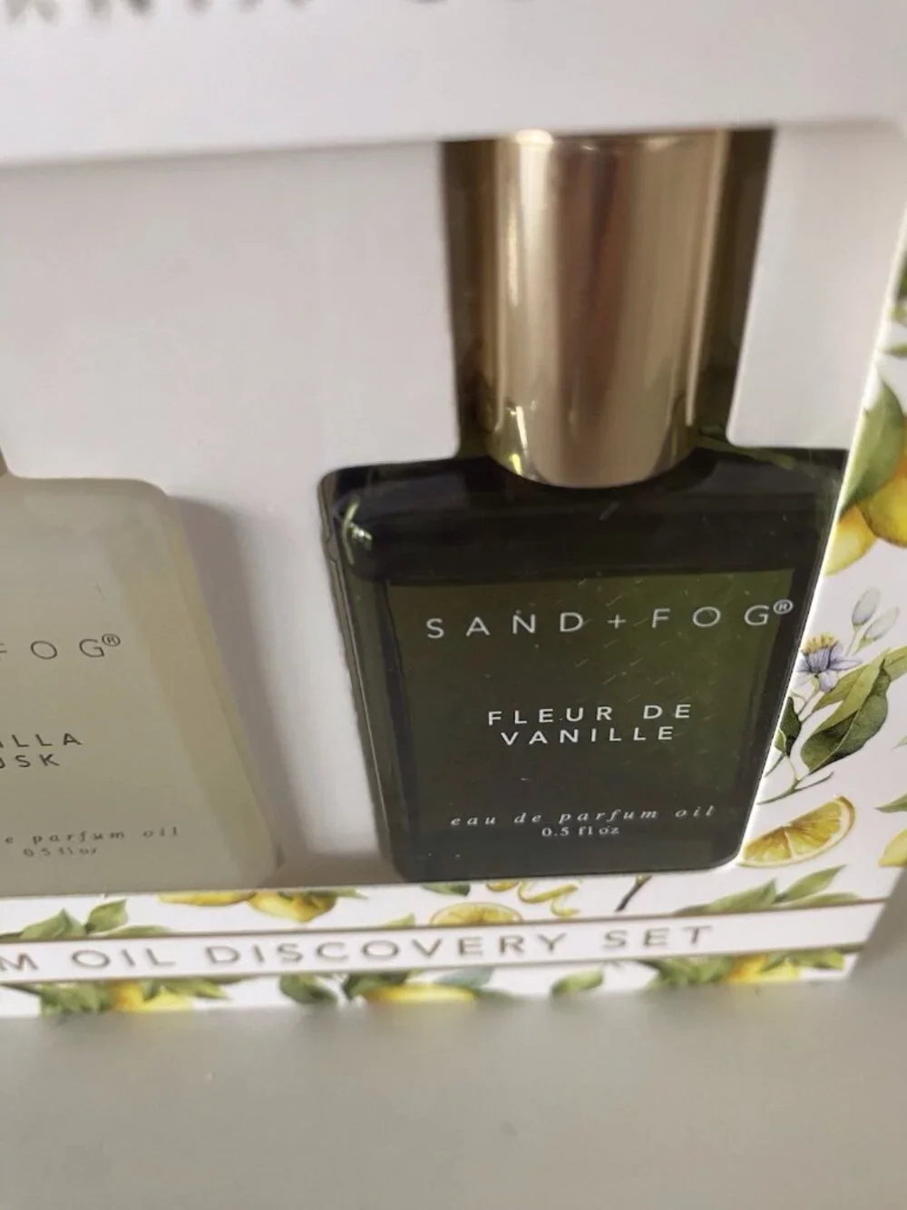 SAND + Fog Eau de Parfum Oil Discovery‎ Set California Coast 3 x 0.5 fl oz NEW